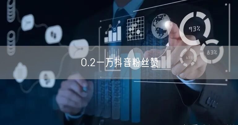 0.2一万抖音粉丝赞