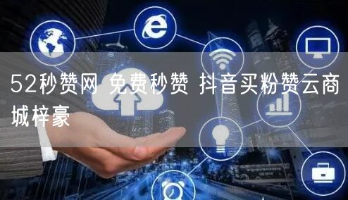 52秒赞网 免费秒赞 抖音买粉赞云商城梓豪