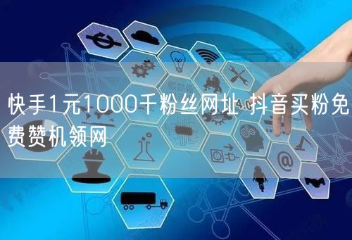 快手1元1000千粉丝网址 抖音买粉免费赞机领网