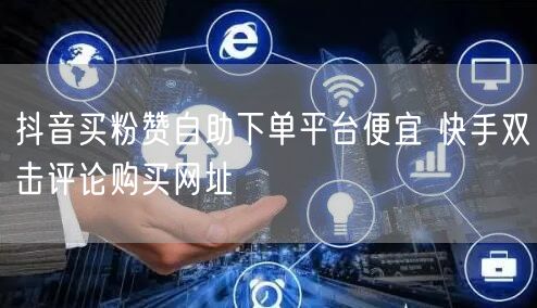 抖音买粉赞自助下单平台便宜 快手双击评论购买网址