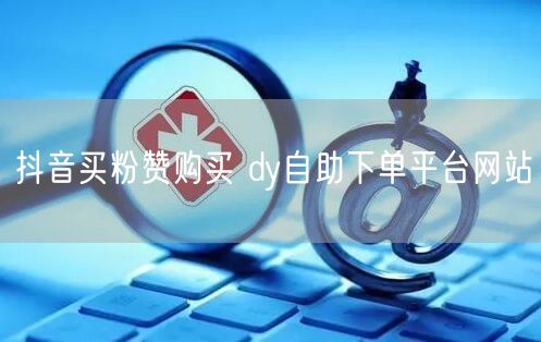 抖音买粉赞购买 dy自助下单平台网站