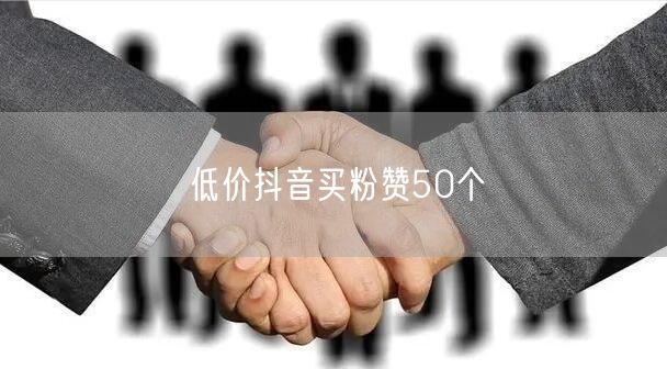 低价抖音买粉赞50个