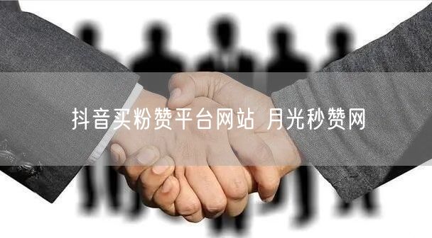 抖音买粉赞平台网站 月光秒赞网