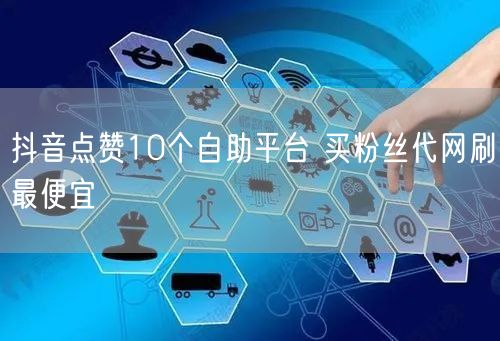 抖音点赞10个自助平台 买粉丝代网刷最便宜