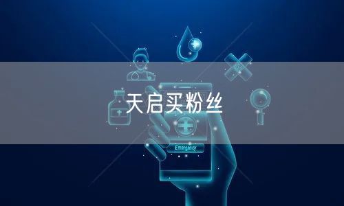 天启买粉丝