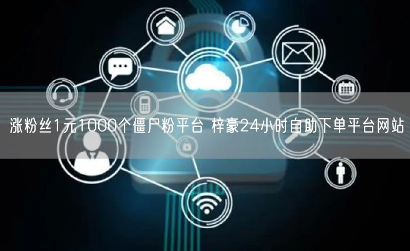 涨粉丝1元1000个僵尸粉平台 梓豪24小时自助下单平台网站